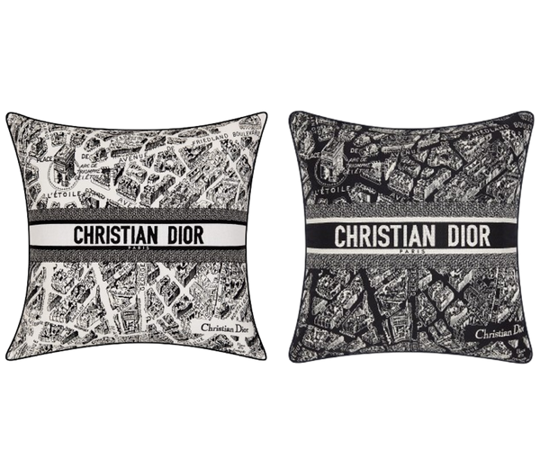 CHRISTIAN PLAN DE PARIS PILLOW