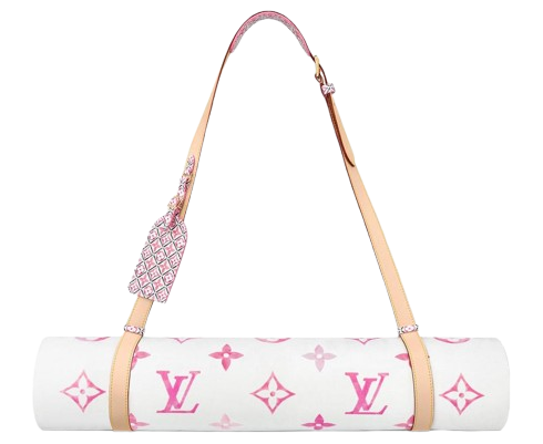 CUSTOM LV YOGA MAT (PINK)