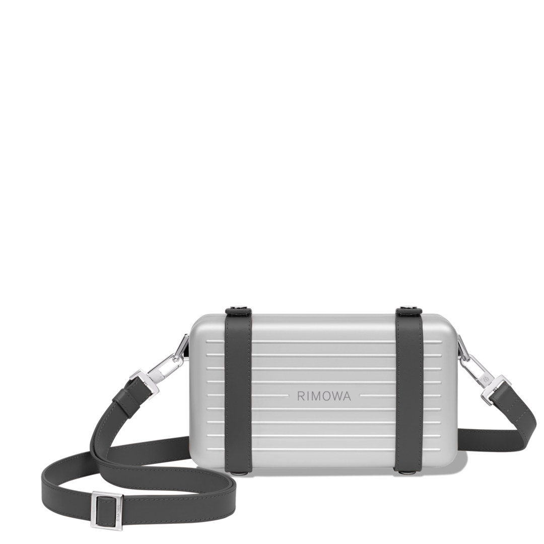 RIMOWA CROSS-BODY CLUTCH (GREY)