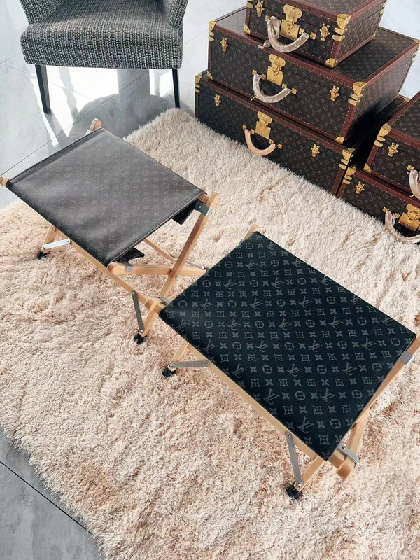 CUSTOM LV FOLDING STOOL