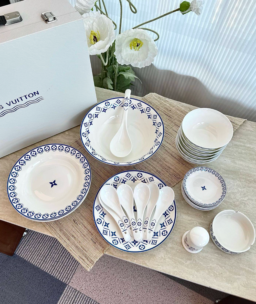 CUSTOM LV DINING TABLEWARE SET 2.0