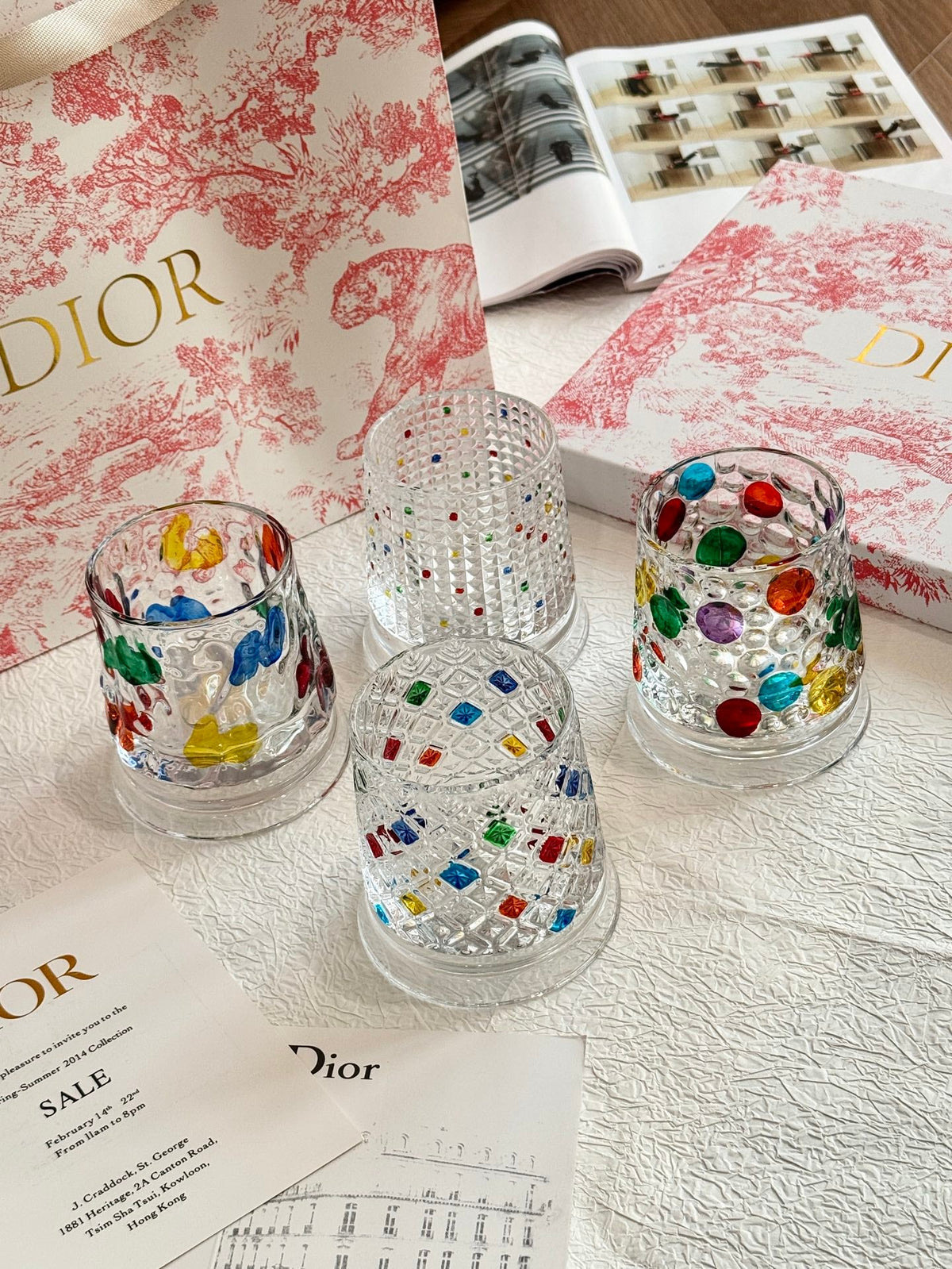 CHRISTIAN 4 ROTATING GLASS SET 2.0