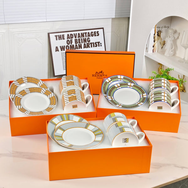 HERMES TEA CUP SET