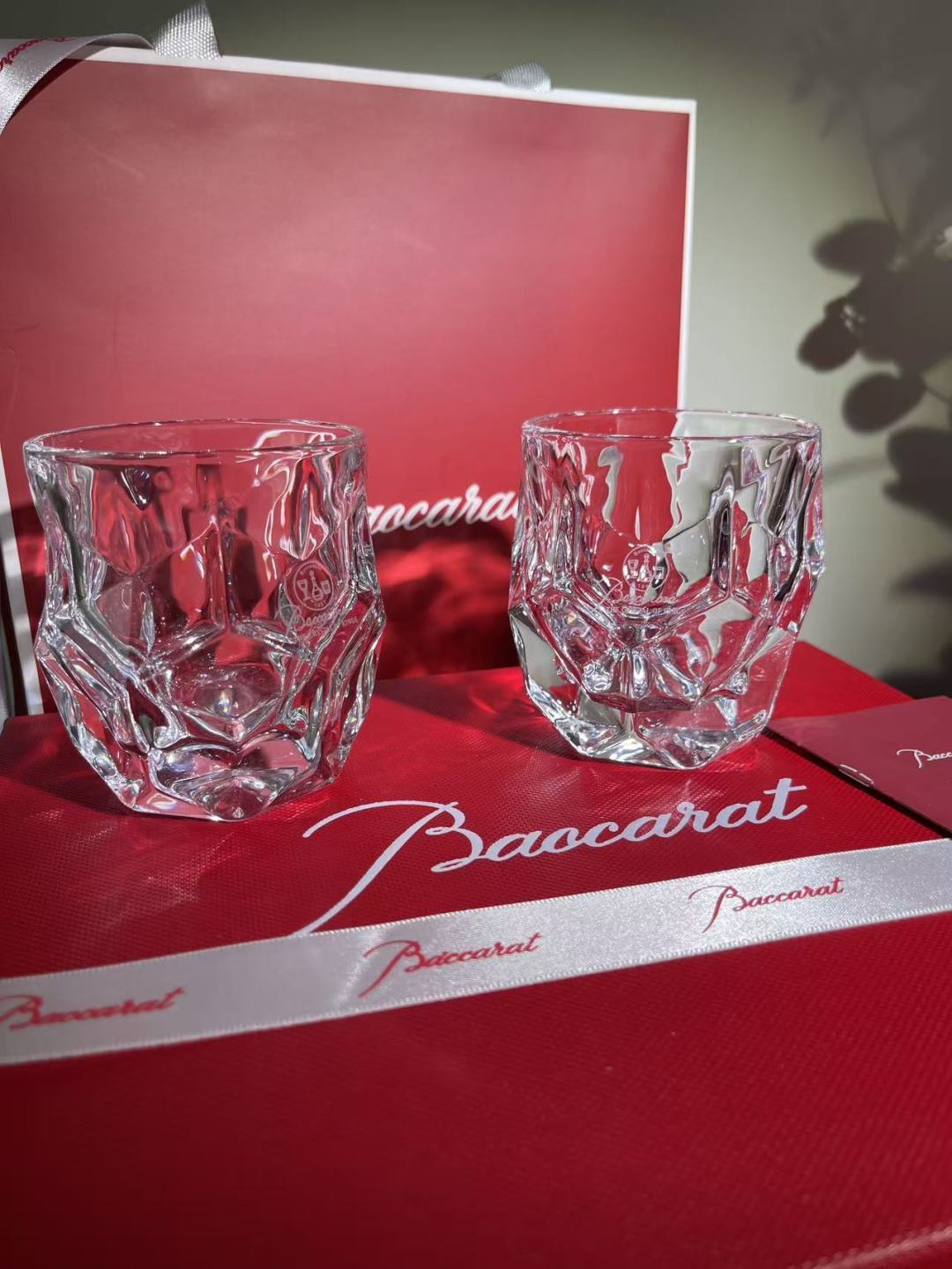 BACCARAT 2 GLASS SET