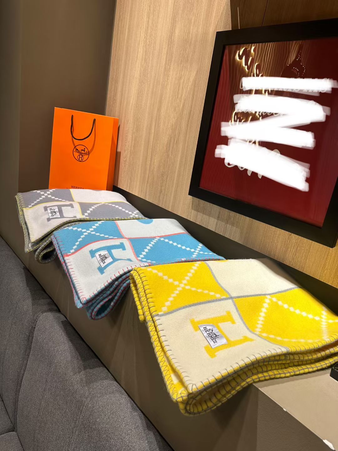 HERMES AVALON THROW BLANKET