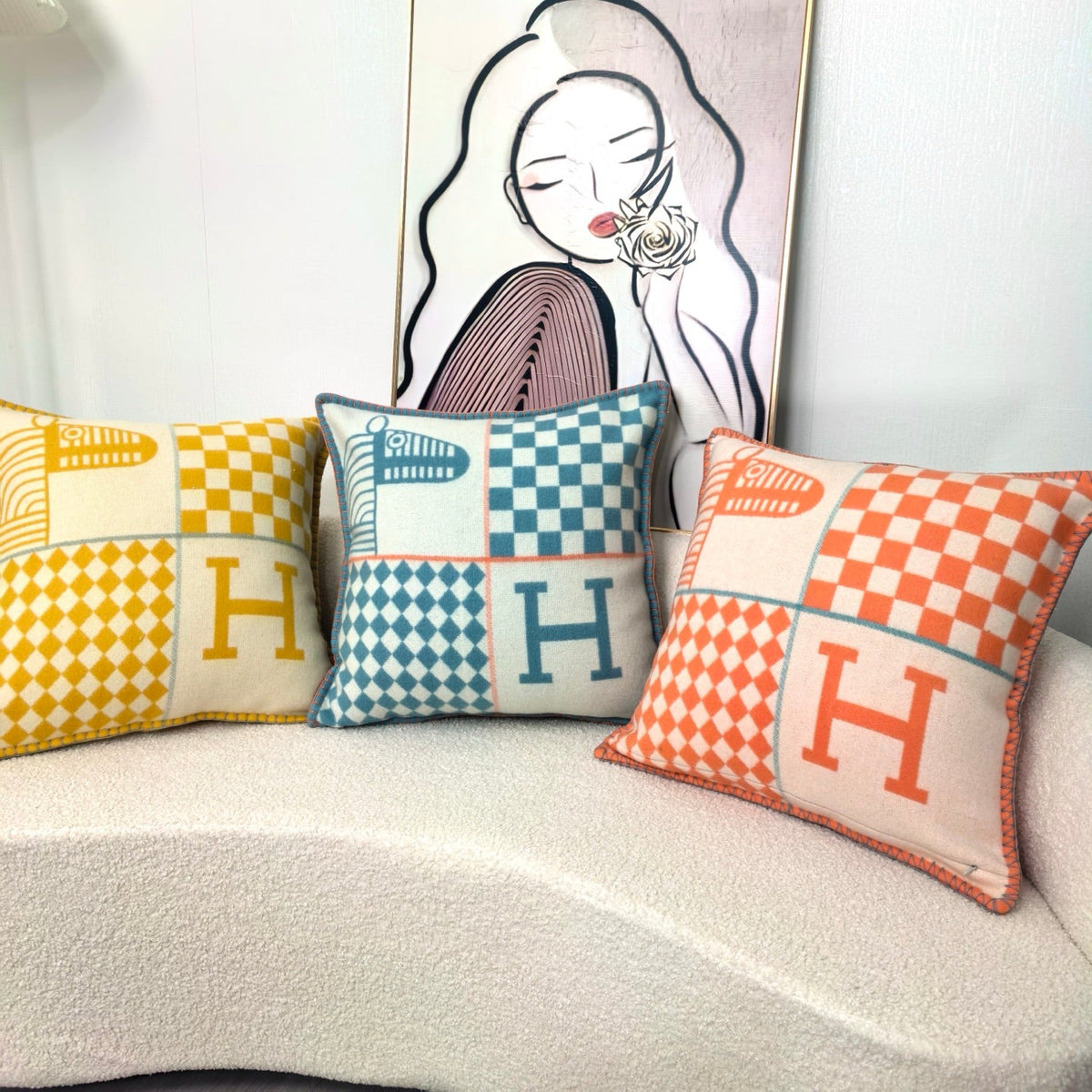 HERMES AVALON THROW PILLOW