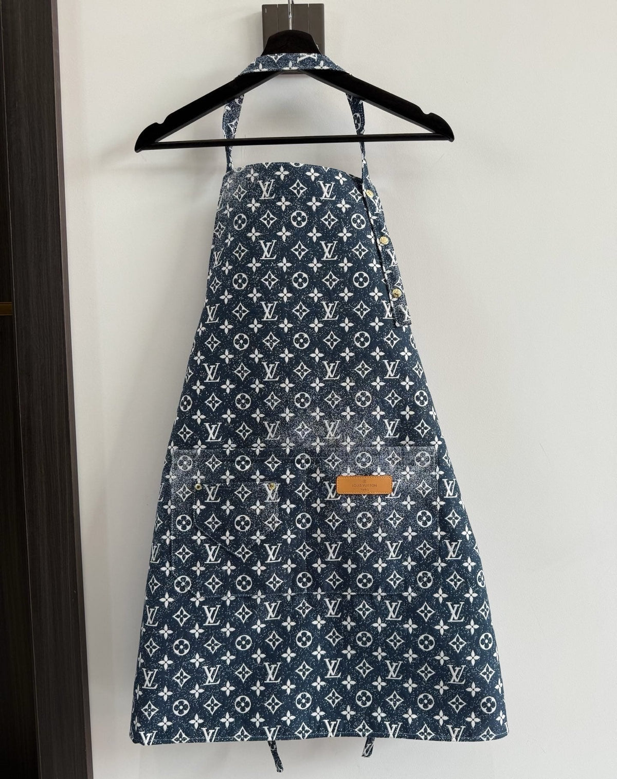 CUSTOM LV DENIM APRON