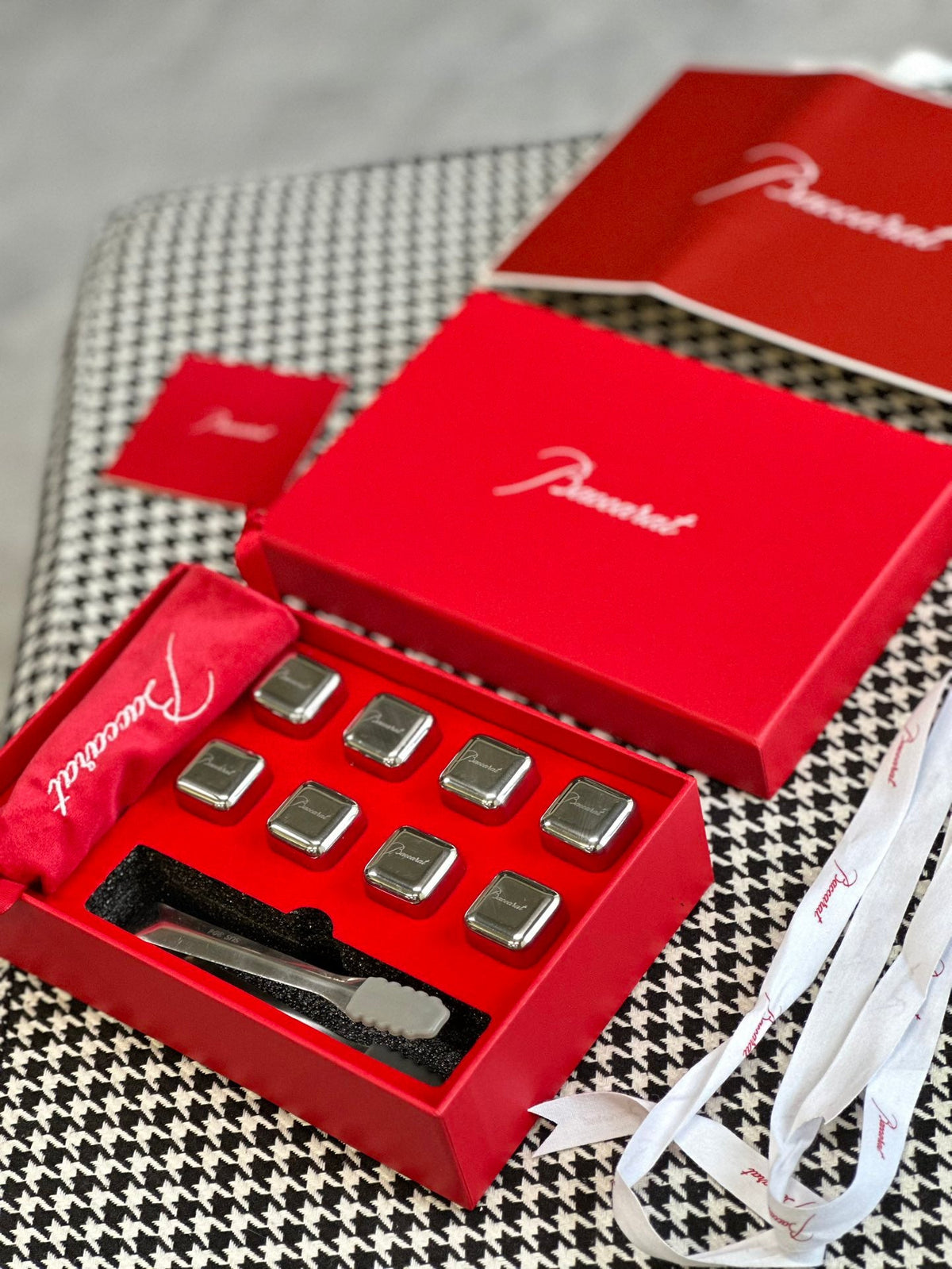 BACCARAT METAL ICE CUBES