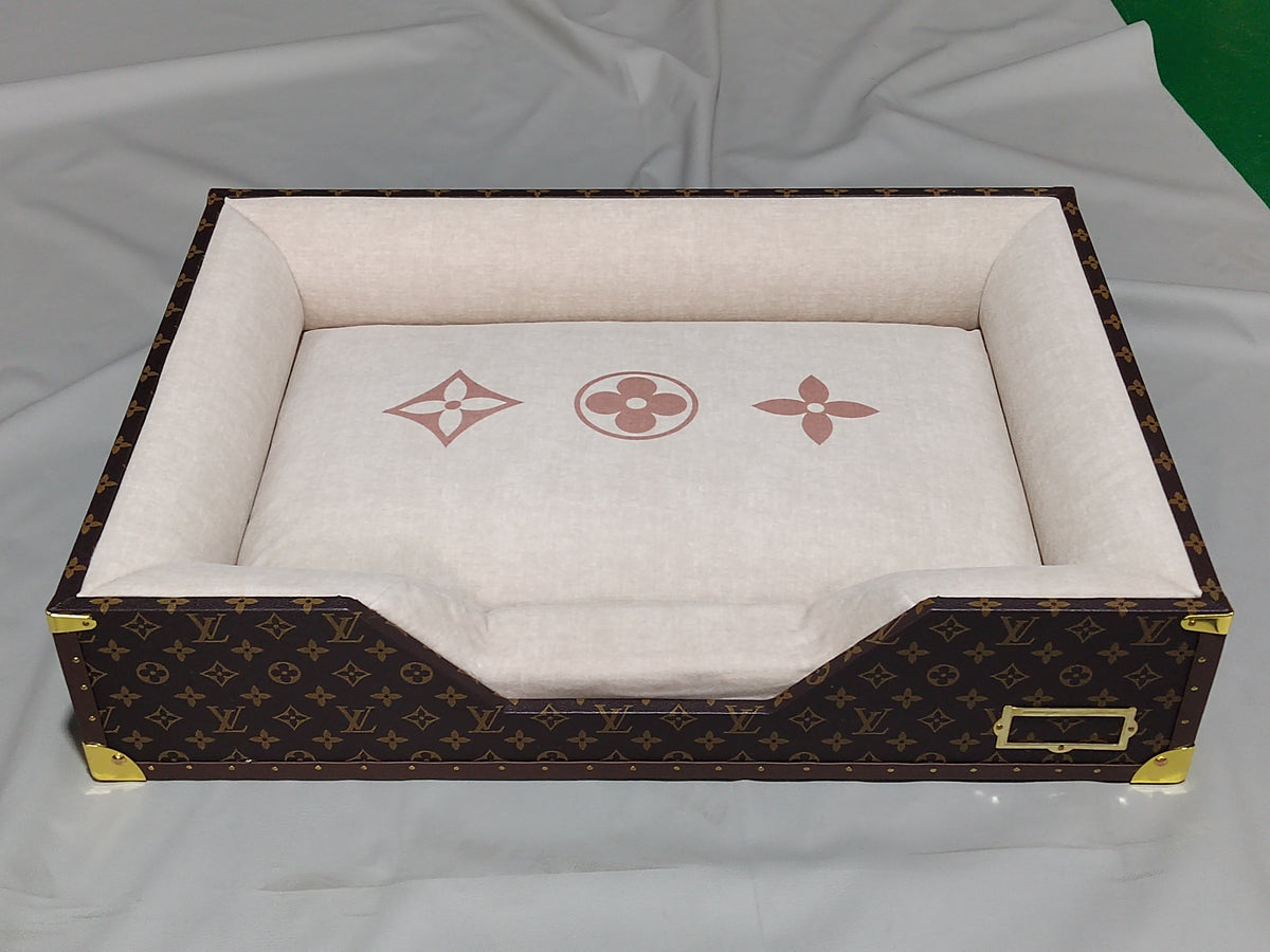 CUSTOM LV PET BED