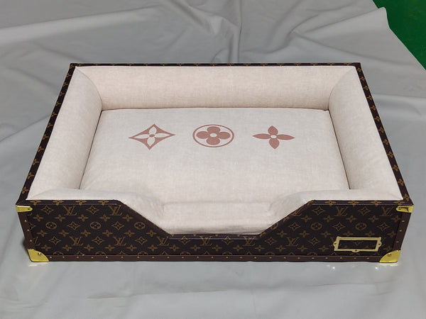 CUSTOM LV PET BED