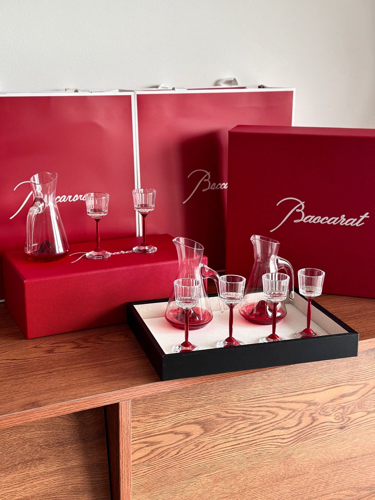 BACCARAT WINE GLASS SET