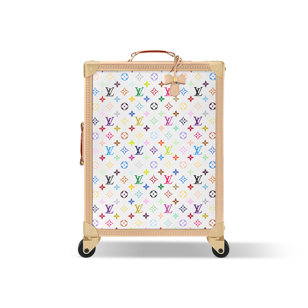 CUSTOM MONOGRAM ROLLING TRUNK (MULTICOLOUR) X TAKASHI