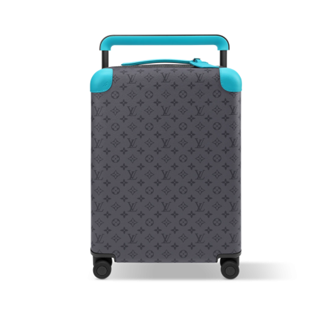 CUSTOM BLUE GASTON MONOGRAM 37L HORIZON 55 SUITCASE