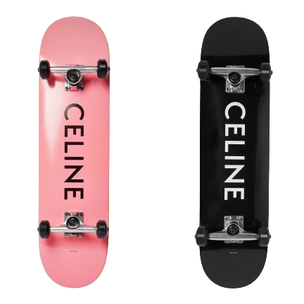 CELINE BLACK PINK SKATEBOARD