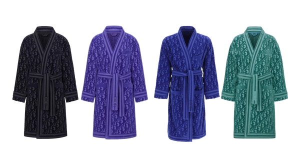 CHRISTIAN OBLIQUE BATHROBE