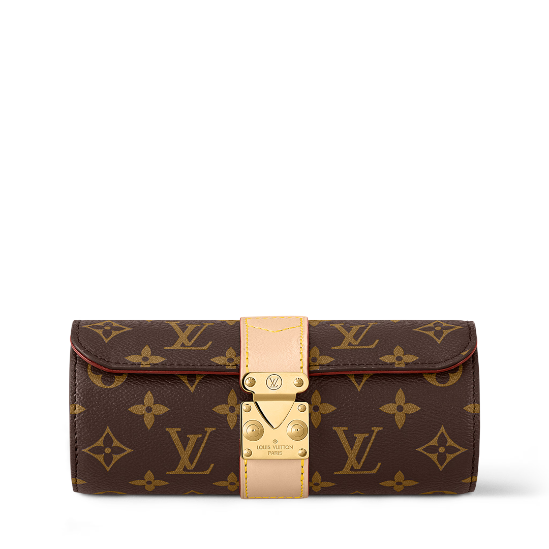LV MONOGRAM JEWELRY CASE (BROWN)