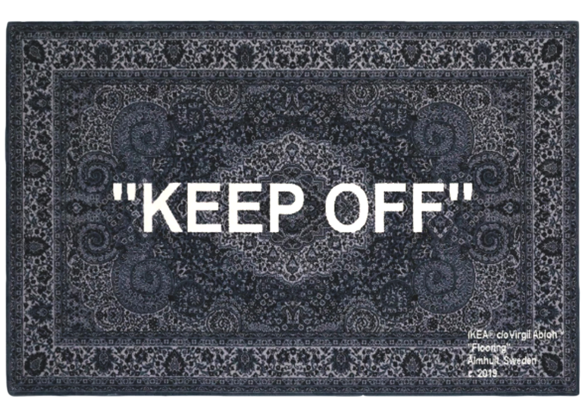 "KEEP OFF" RUG