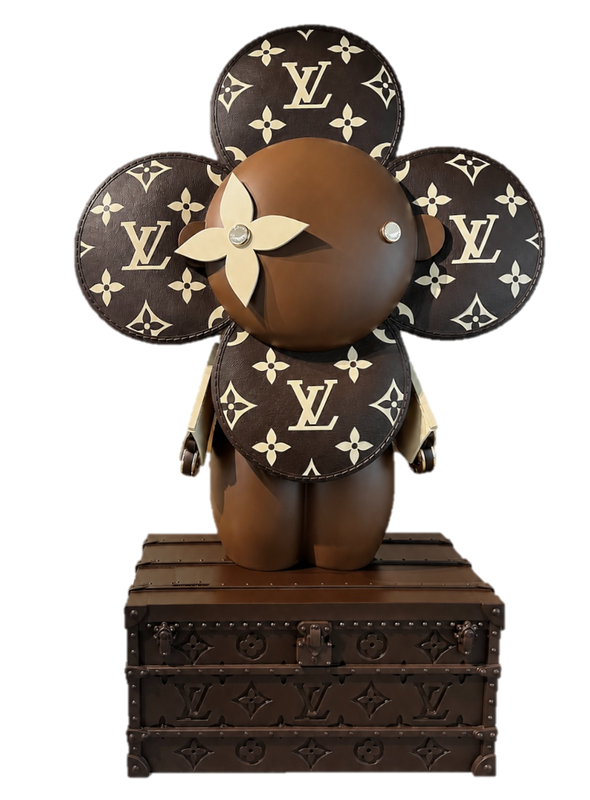 CUSTOM LV 4FT VIVIENNE CHOCOLATE FIGURE