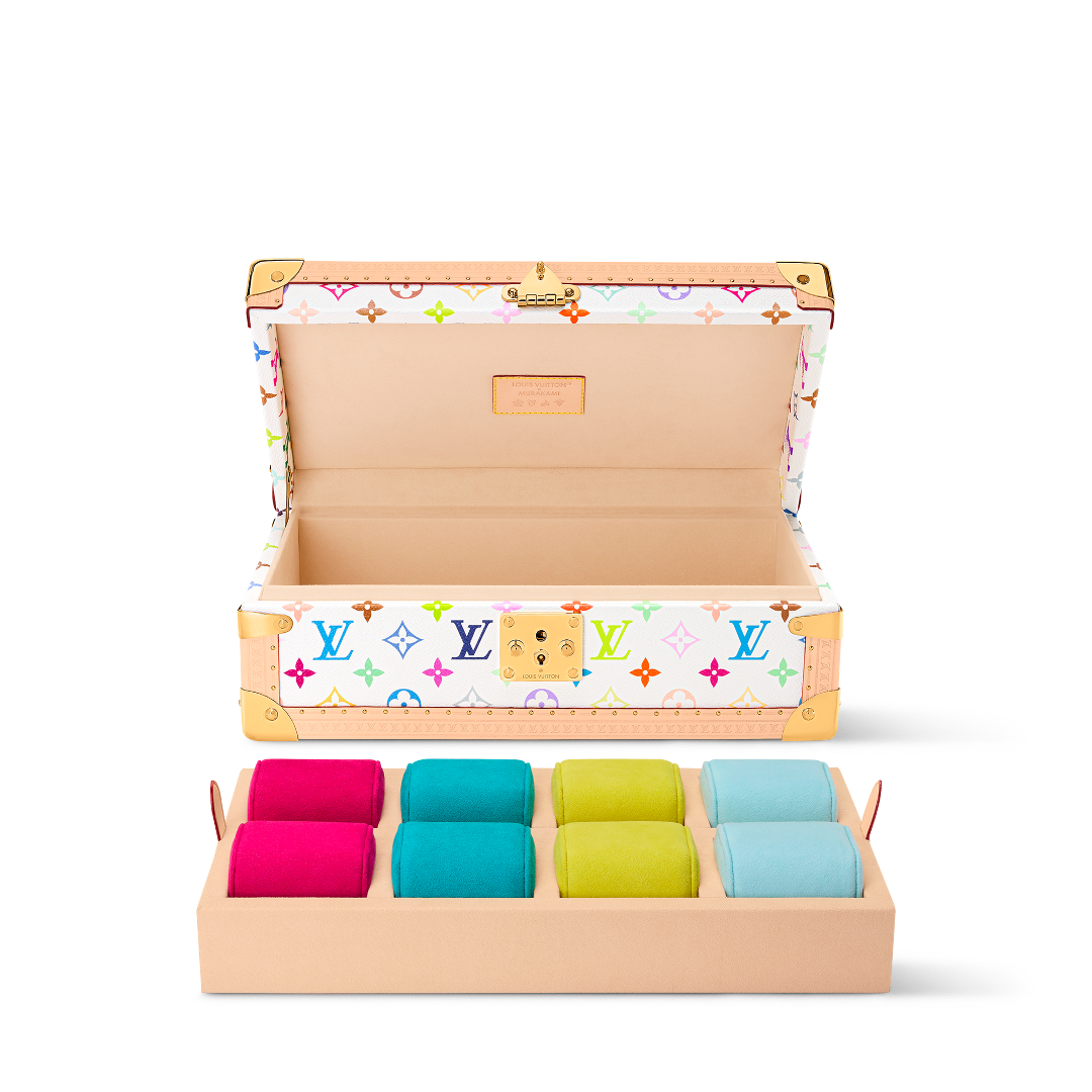 CUSTOM LV WATCH BOX (MURAKAMI)