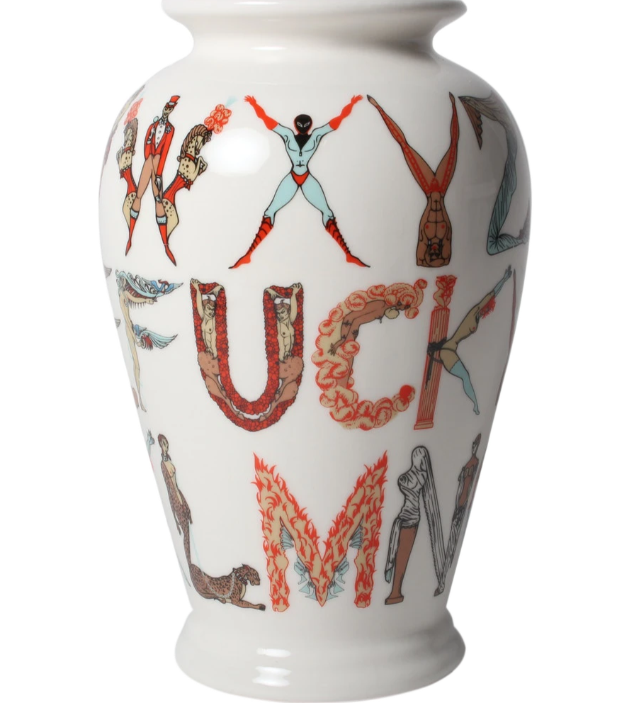 SUPREME ALPHABET VASE - THE PENTHOUSE THEORY SUPREME